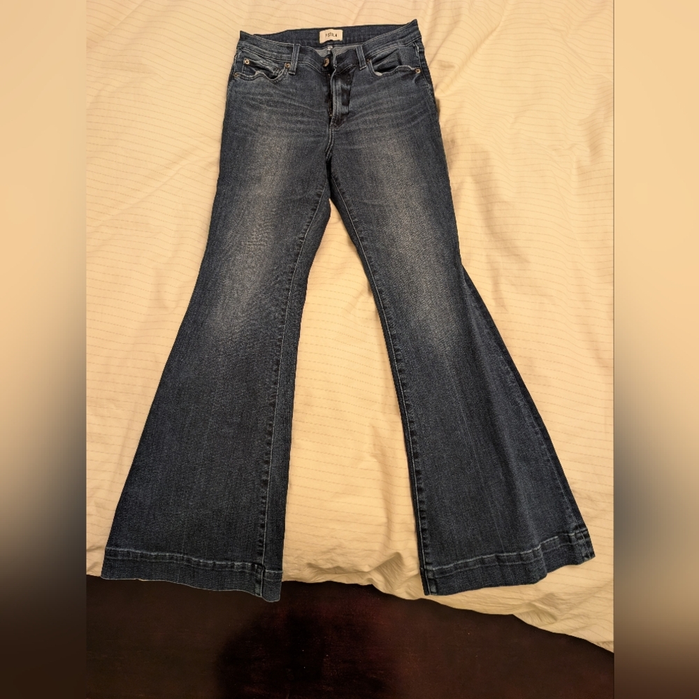 Pistola Dark Blue Flare Jeans